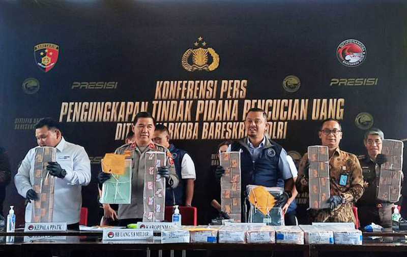 Polri Komitmen Miskinkan Bandar Narkoba Lewat TPPU