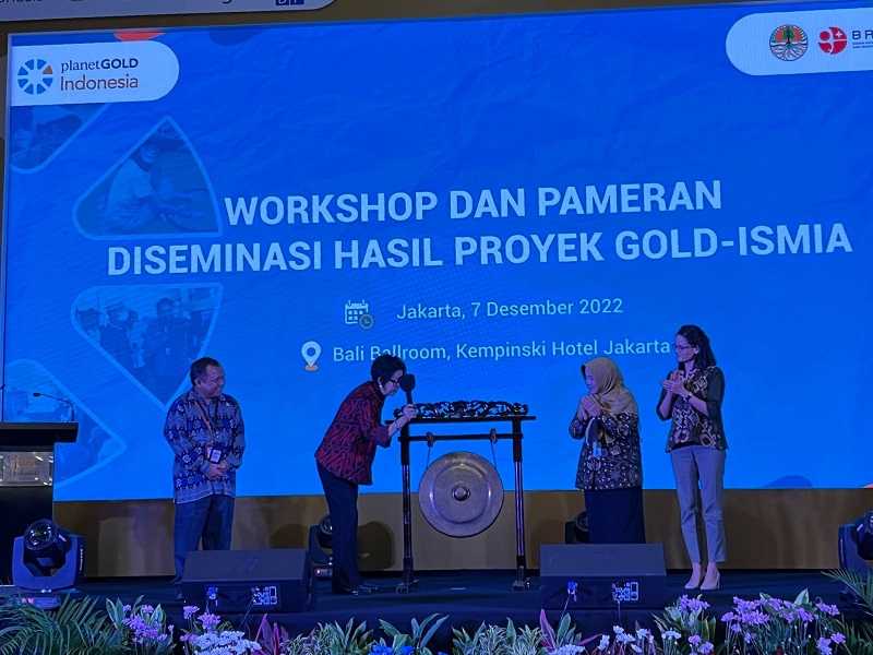 Program GOLD-ISMIA Berhasil Kurangi 23 Ton Penggunaan Merkuri di PESK