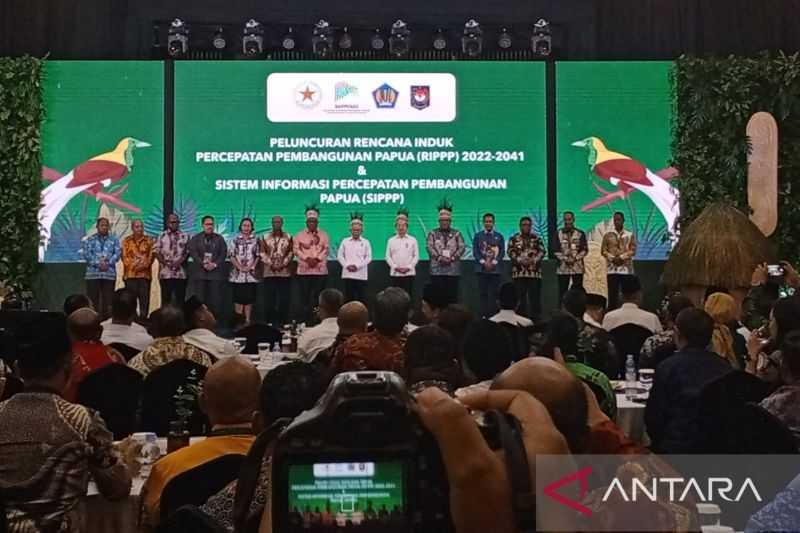 Wapres Ma'ruf Resmikan Peluncuran RIPPP dan SIPPP Percepatan Pembangunan Papua