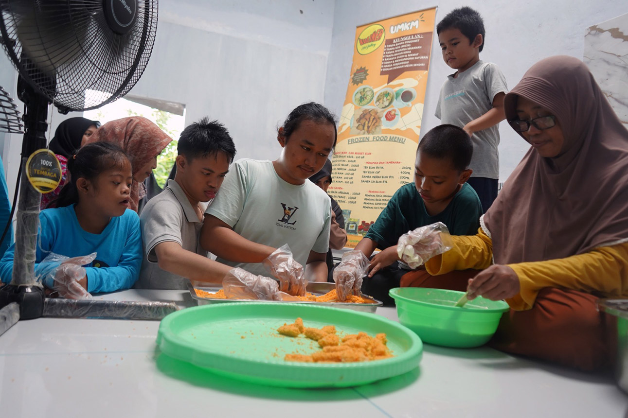 Foto: Vokasi memasak untuk Anak Berkebutuhan Khusus di Makassar