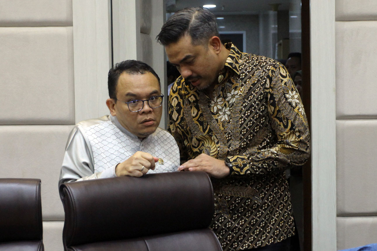 Berita Foto : Raker Menteri UMKM dengan Komisi VII DPR