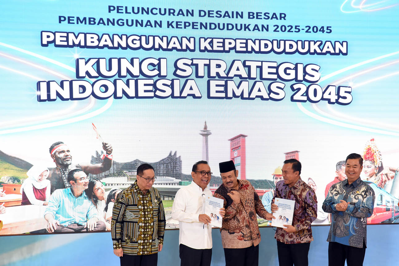 Berita Foto : Kementerian PPN/Bappenas luncurkan Desain Besar Pembangunan Kependudukan 2025-2045 
