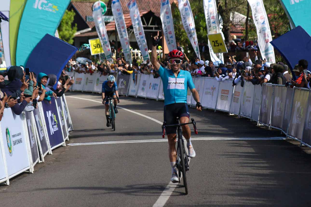 Foto: Etape Keempat Balap Sepeda TDBI 2025