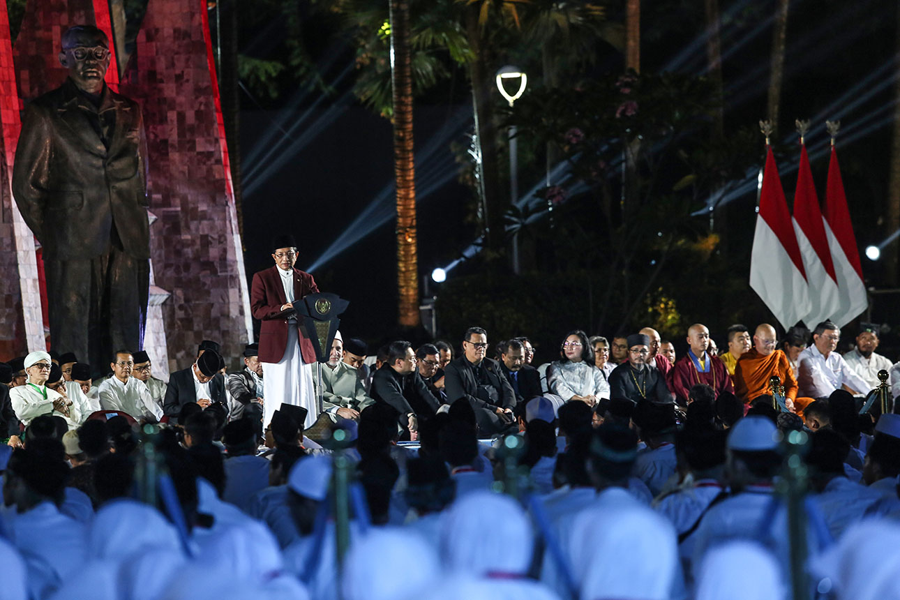Foto: Zikir dan doa kebangsaan 80 tahun RI