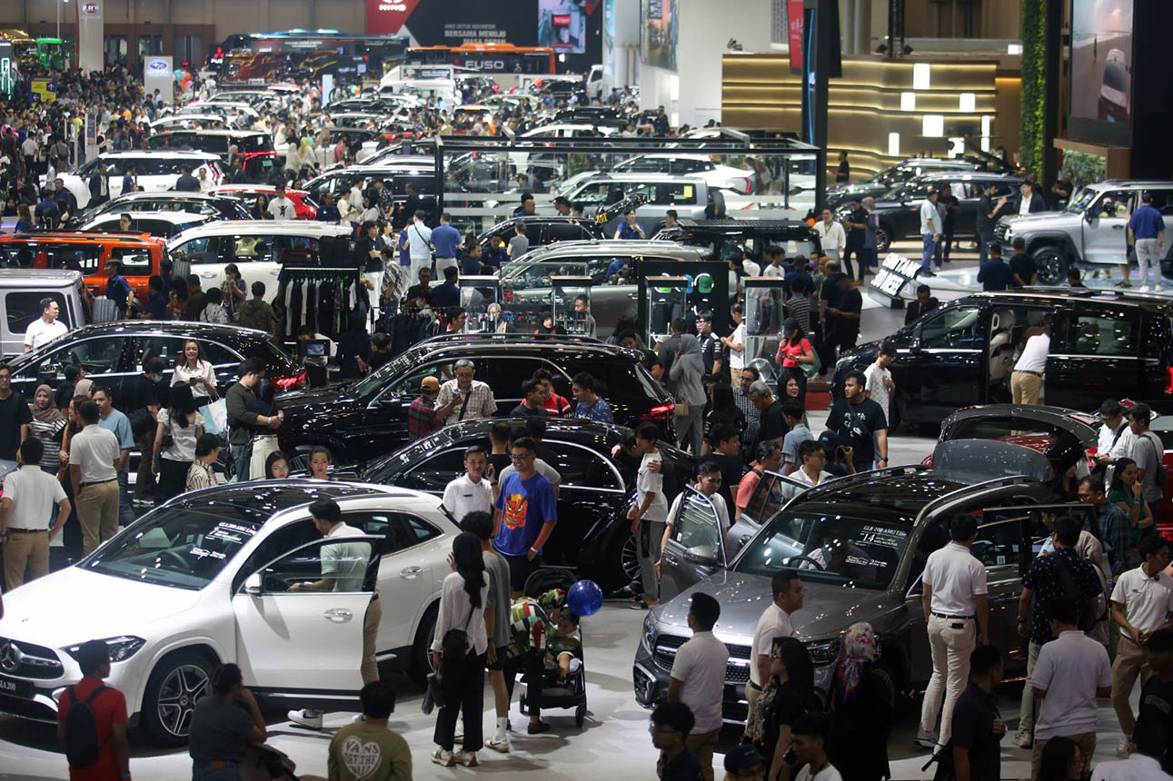 Berita Foto : Hari Terakhir Pameran Otomotif GIIAS 2025