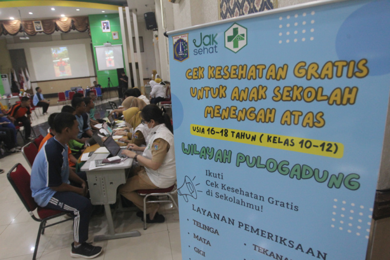Cek Kesehatan Gratis Di SMKN 26 Jakarta