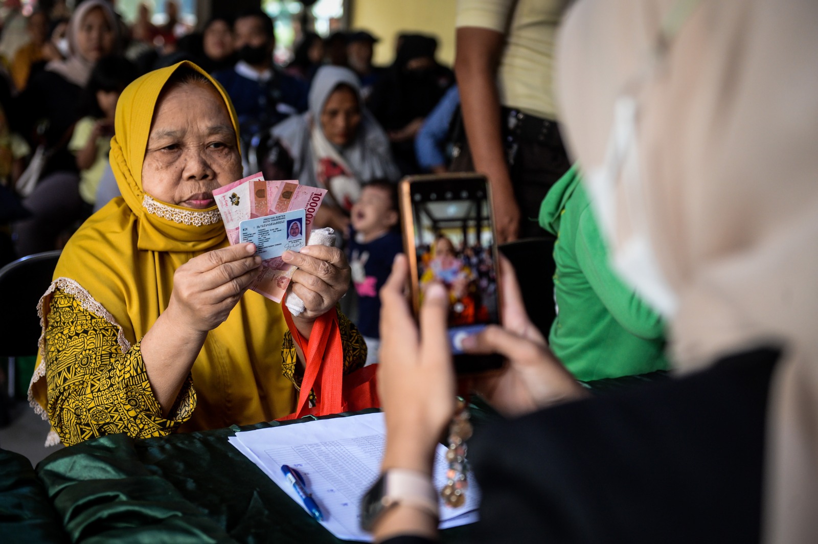 Realisasi penyaluran bantuan sosial di Banten