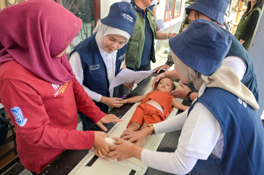 Berita Foto : Aksi cegah stunting di Lombok