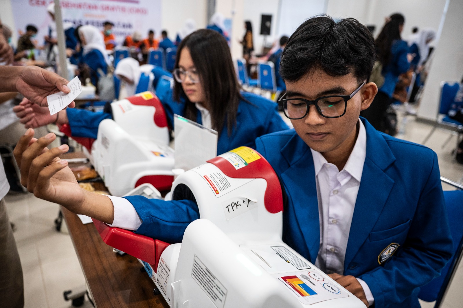Pemeriksaan kesehatan gratis bagi mahasiswa UNDIP