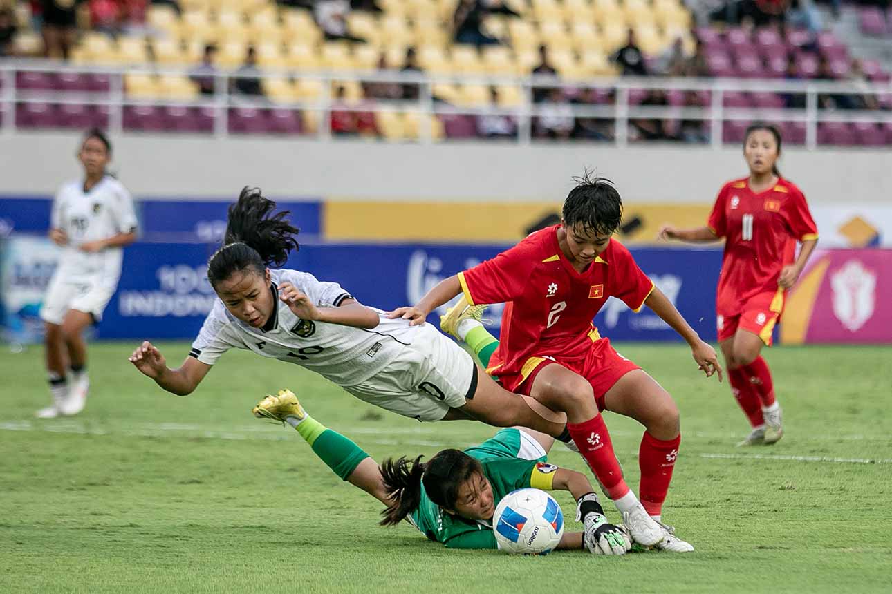Foto: Timnas Putri Indonesia U-16 Kalah dari Vietnam – Koran Jakarta ®