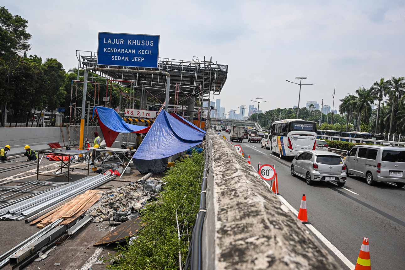 Foto: Penutupan Sementara Enam Gerbang Tol di Jakarta – Berita Hari Ini dari Jakarta dan Seluruh Daerah Indonesia