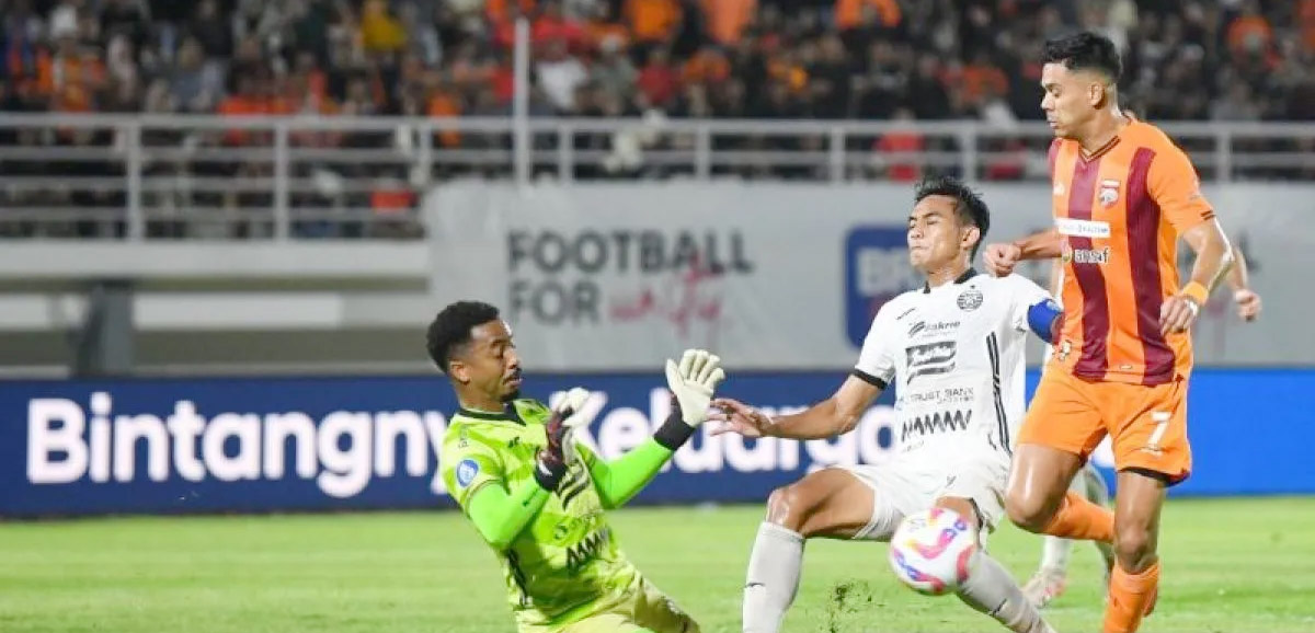 Persija Jakarta Takluk 0-1 di Kandang Borneo FC