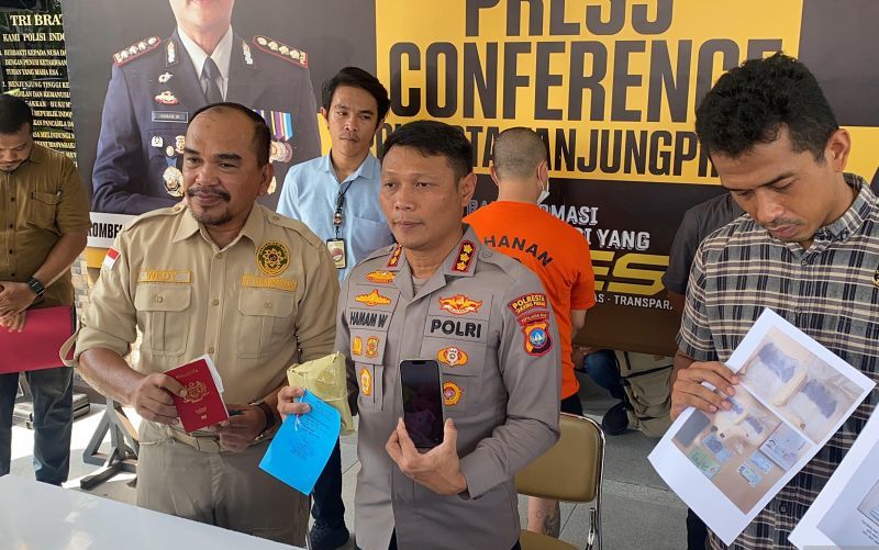 Narkotika Cair yang Diselundupkan WNA Asal Malaysia ke Kepri Digagalkan Polresta Tanjungpinang