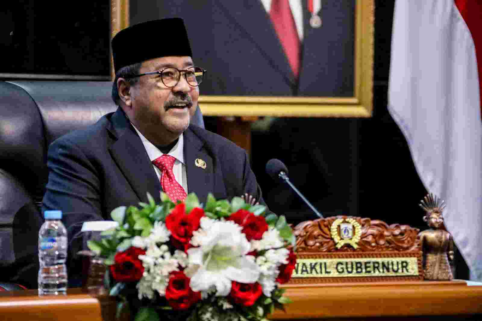 Wagub Rano Karno Apresiasi DPRD DKI Jakarta atas Persetujuan Raperda Pertanggungjawaban APBD 2024