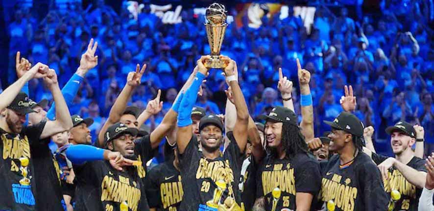 Thunder Pawai Kemenangan di Oklahoma
