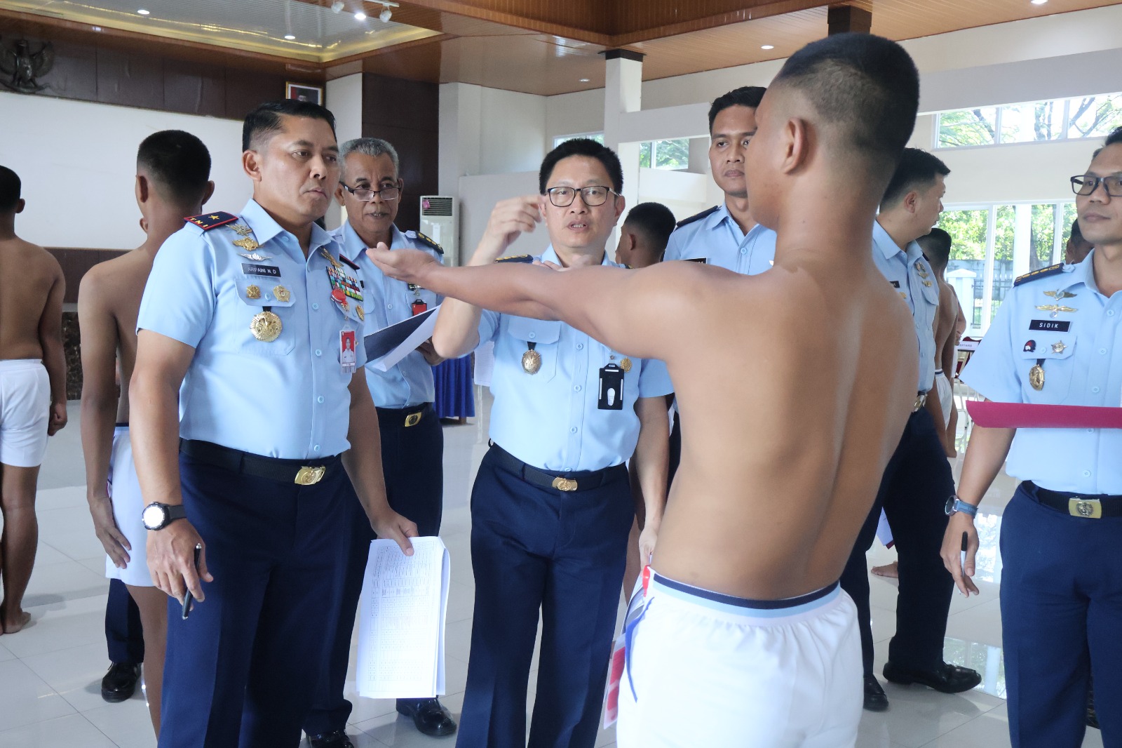 Danlanud Sultan Hasanuddin Pimpin Sidang Pantukhirda Tamtama PK TNI AU Khusus Pasgat 2025