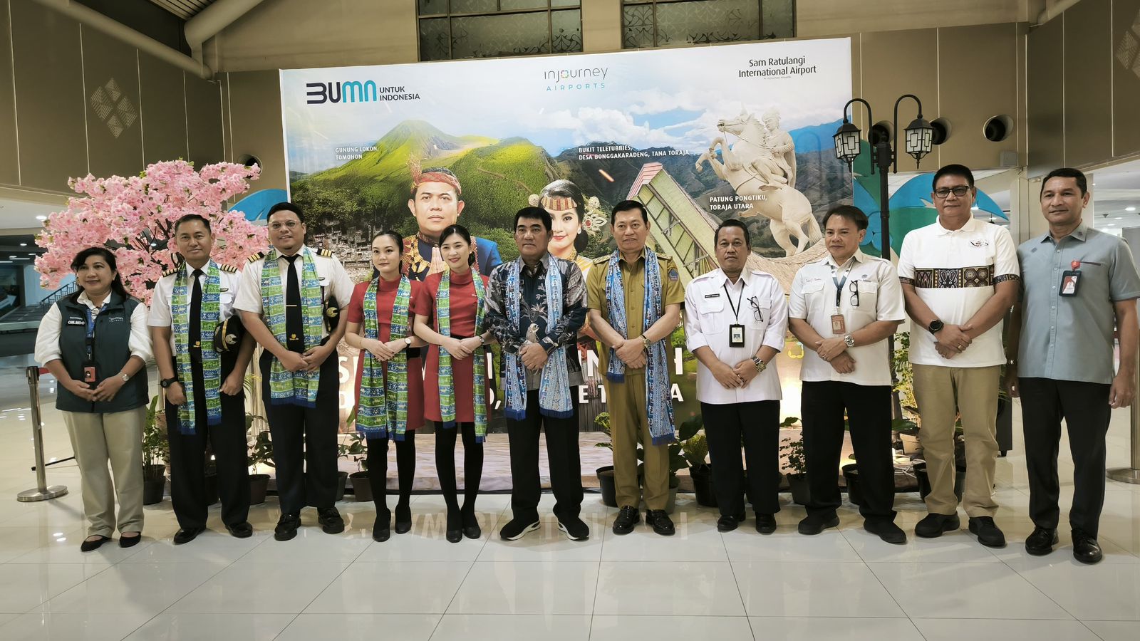 Perluas Jangkauan Udara di Sulawesi, Maskapai Ini Buka Penerbangan Perdana Manado-Tana Toraja