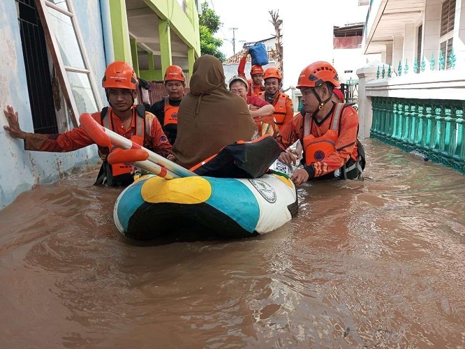 BPBD: Banjir Masih Terjadi di Beberapa Titik di Wilayah Jakarta