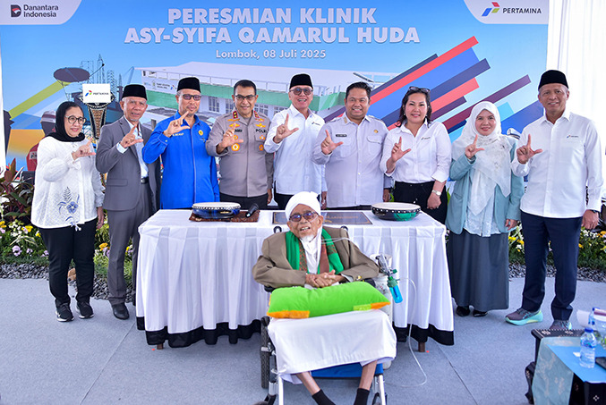 Pertamina Bangun Klinik Berstandar Nasional di Lombok