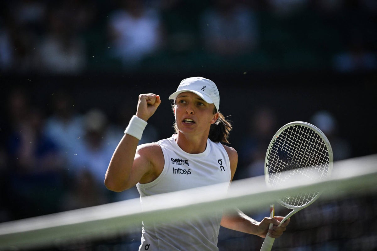 Gambar berita terkait Swiatek Singkirkan Bencic, Tantang Anisimova di Final Wimbledon