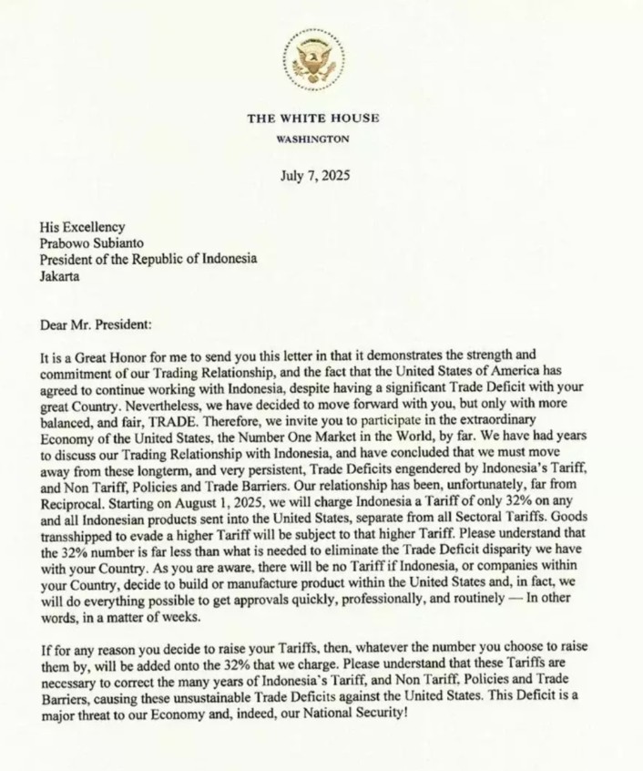 Gambar berita terkait Ternyata RI Bisa Bebas Tarif Trump 0%, Ini Syaratnya