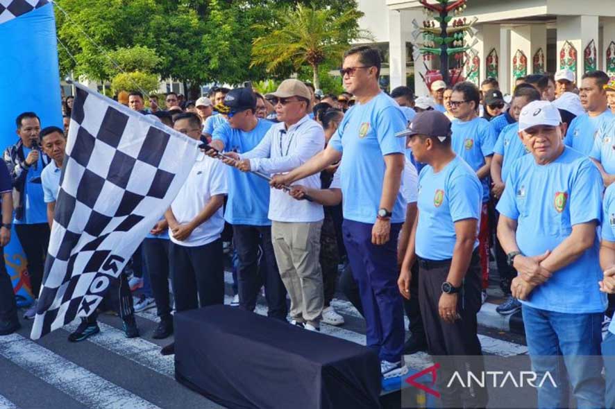 Gambar berita terkait Semarakkan Hari Koperasi Nasional di Kalteng dengan Jalan Sehat