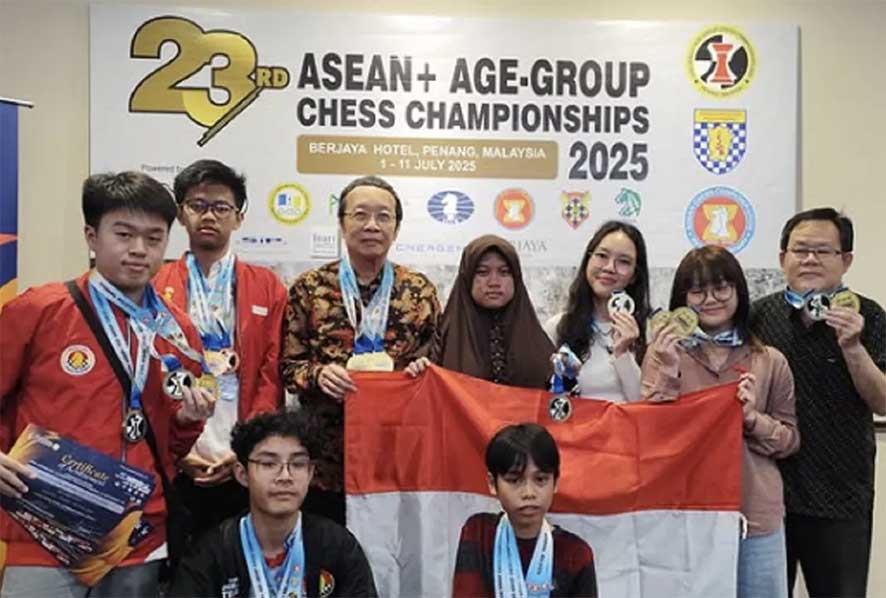 Wow! Indonesia Sabet 13 Med...