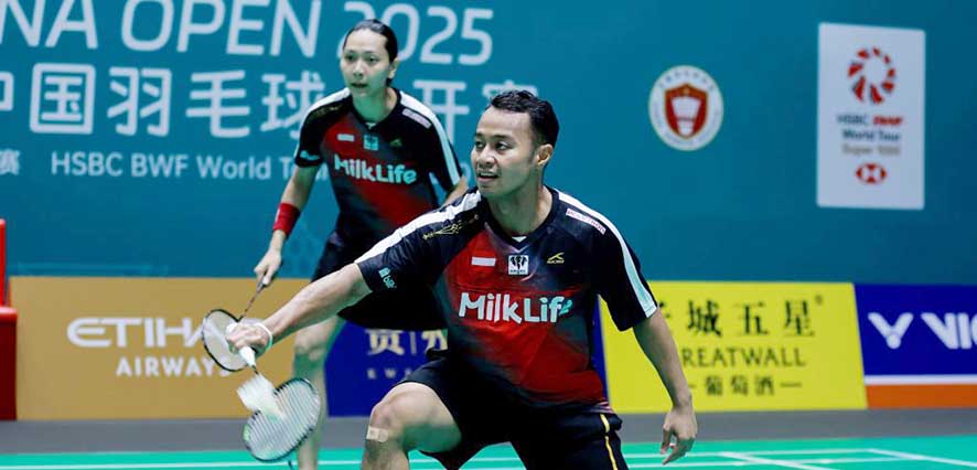 Dua Ganda Campuran Indonesia Bentrok