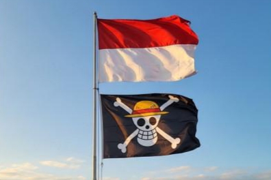 Heboh! Bendera One Piece Berkibar Bareng Merah Putih Jelang 17 Agustus, Patriotisme atau Pelanggaran Hukum? 
