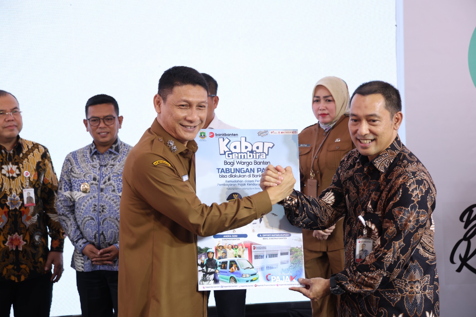 Luncurkan Tabungan PKB, Gubernur Banten Andra Soni : Untuk Meringankan Beban Wajib Pajak