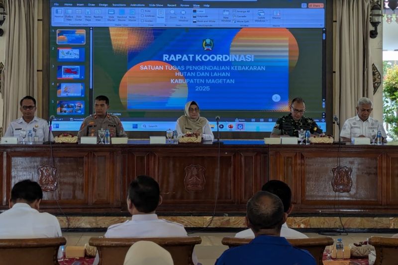 Masuki Puncak Kemarau, Kabupaten Magetan Waspadai Potensi Karhutla