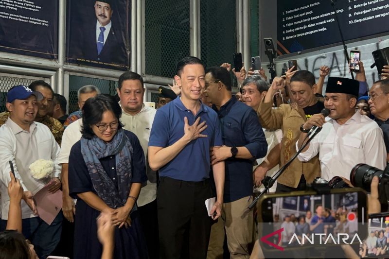Tom Lembong Resmi Bebas dari Rutan Cipinang usai Terima Abolisi