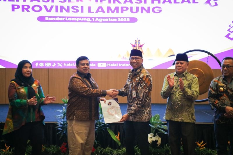 Gubernur Lampung: Sertifikasi Halal Buka Peluang Produk Lokal ke Pasar Global