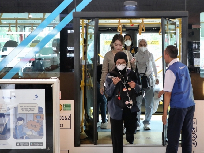 Dishub DKI: Hari Kemerdekaan, Tarif Transjakarta, MRT dan LRT Jakarta Hanya Rp80