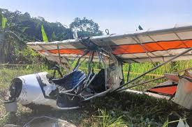 Warga Ciampea Bogor Dikagetkan Pesawat Jatuh yang Mengakibatkan Sang Pilot Tewas