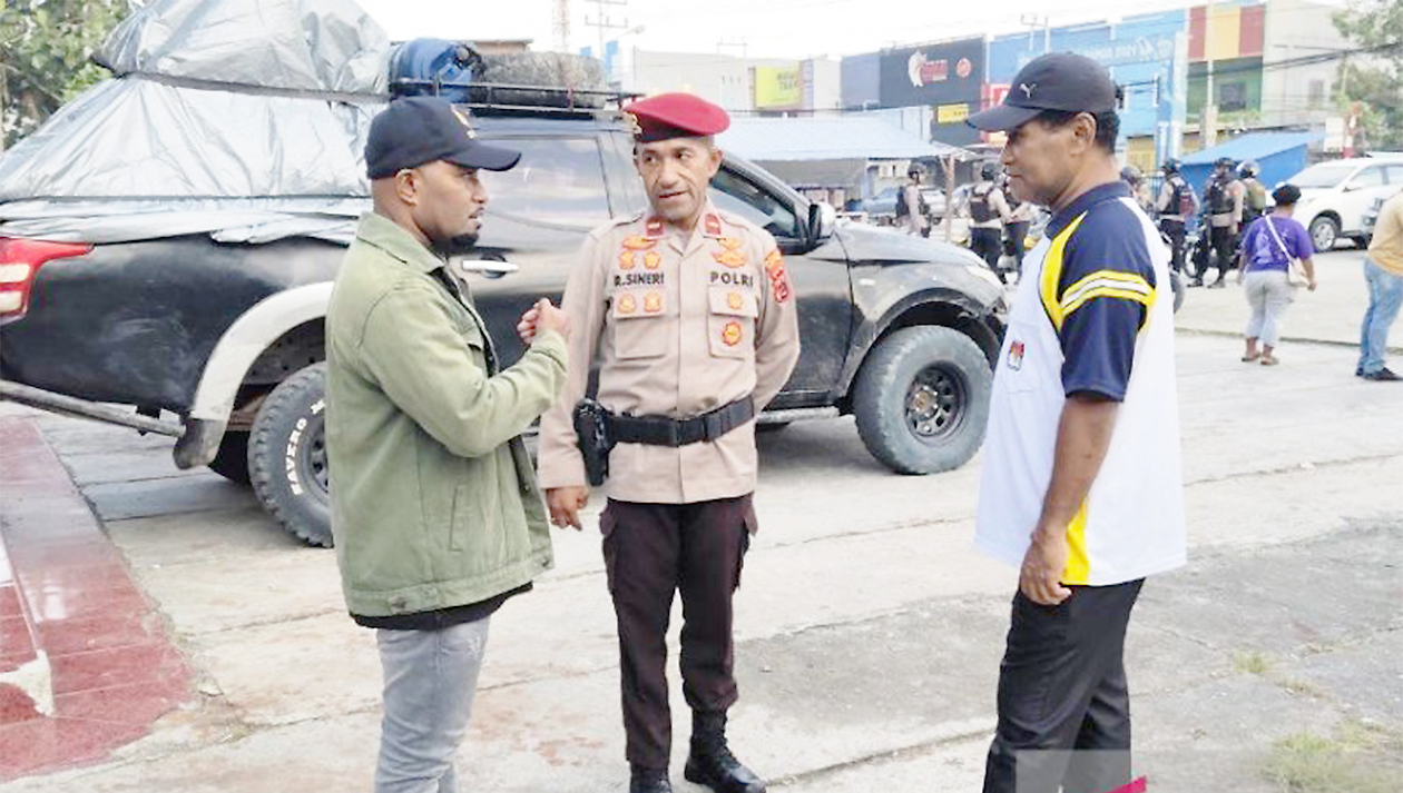 Distribusi Logistik PSU ke Distrik Airu Dikawal Bawaslu Jayapura
