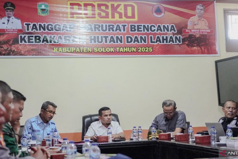 Karhutla Masih Mengancam, Pemkab Solok Resmi Tetapkan Status Siaga Darurat