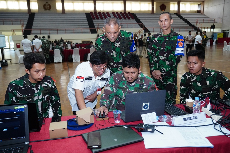 Pertahanan Digital Nasional Diperkuat, TNI Lakukan Latihan Siber Skala Besar