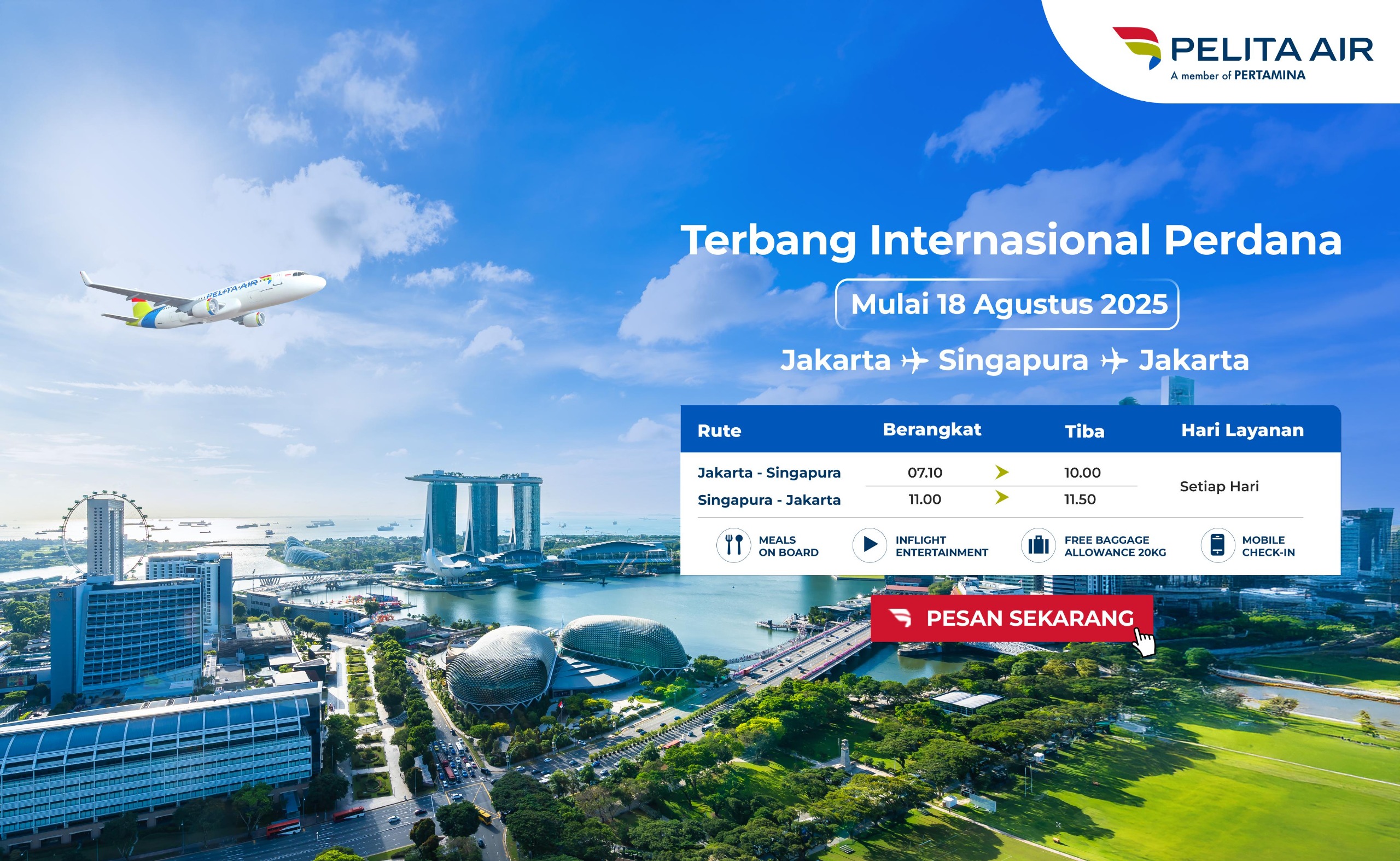 Perluas Layanan ke Pasar Global, Pelita Air Siap Buka Rute Internasional Perdana