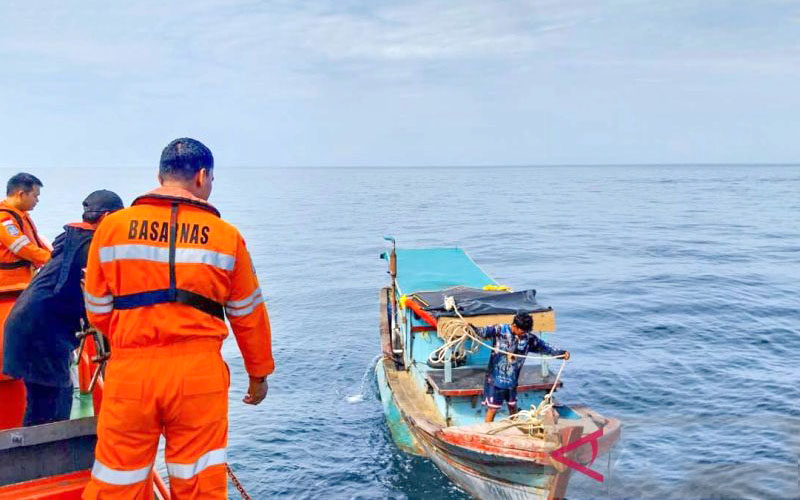 Dua Nelayan Hilang Kontak Selama Dua Hari Berhasil Ditemukan Selamat