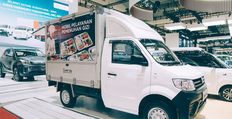 Kendaraan Niaga Berkontribusi Besar bagi DFSK pada Ajang GIIAS 2025 gbr