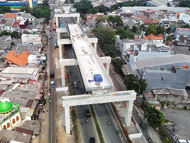 JakPro: Proyek LRT Jakarta Fase 1B Utamakan Konektivitas dan Keberlanjutan
