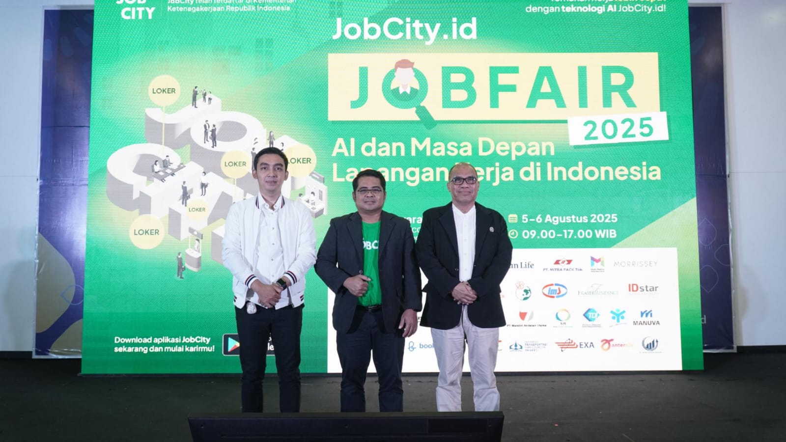 JobCity Job Fair 2025 Resmi Dibuka, AI Jadi Solusi Tantangan Dunia Kerja di Indonesia