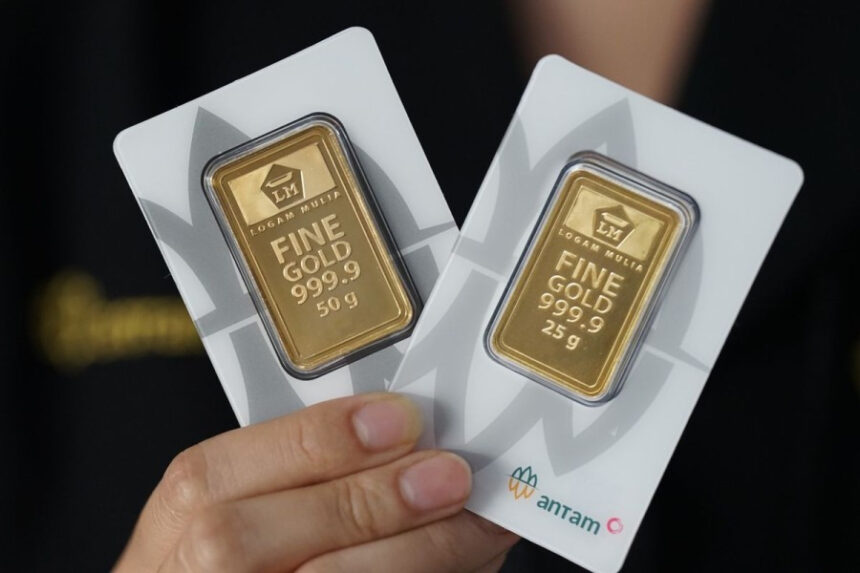 Harga Emas Antam Ambruk! Dari Rp 1,9 Juta Lebih, Kini Terjun Bebas, Investor Panik, Rekor ATH Kian Jauh!