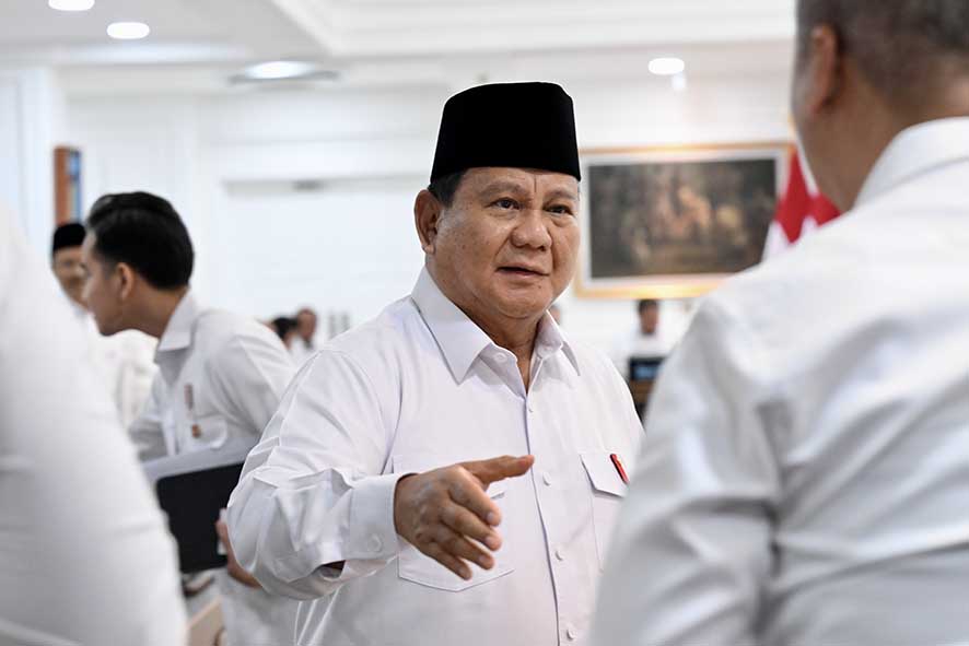 Prabowo Pastikan Tak Ada “Reshuffle”