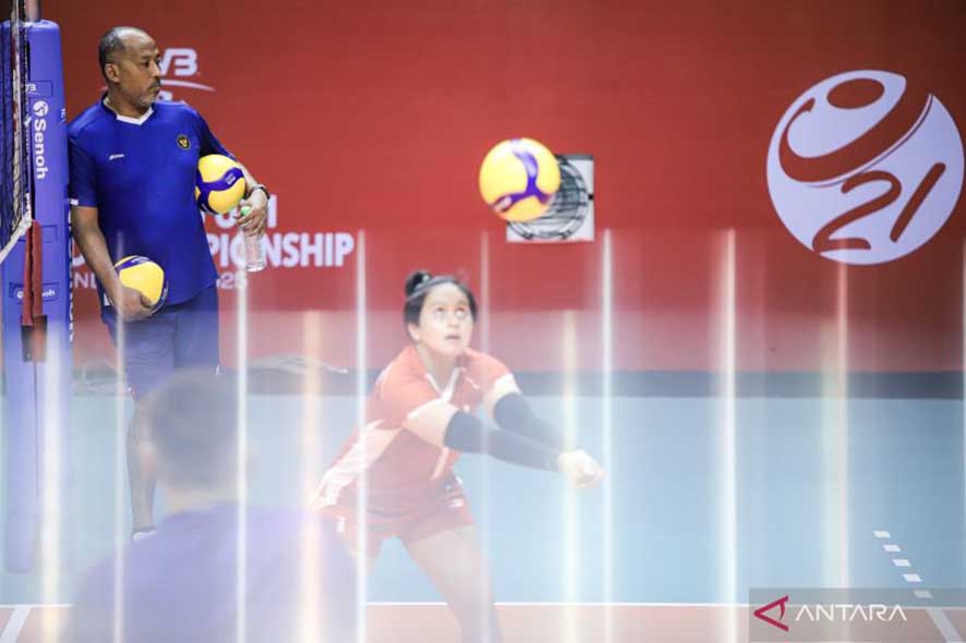 Timnas Voli Putri Indonesia U-21 Menargetkan Masuk 16 Besar