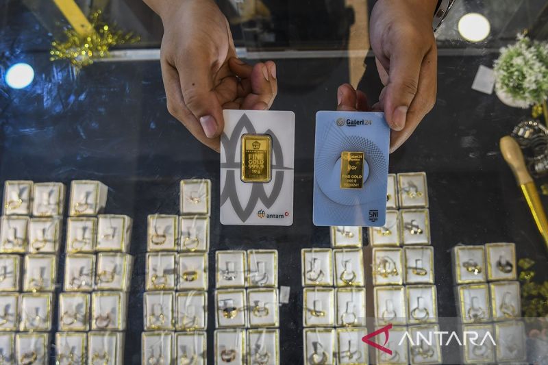 Gambar berita terkait Cek Harga Emas di Pegadaian, Hari Ini 3 Produk Kompak Turun 