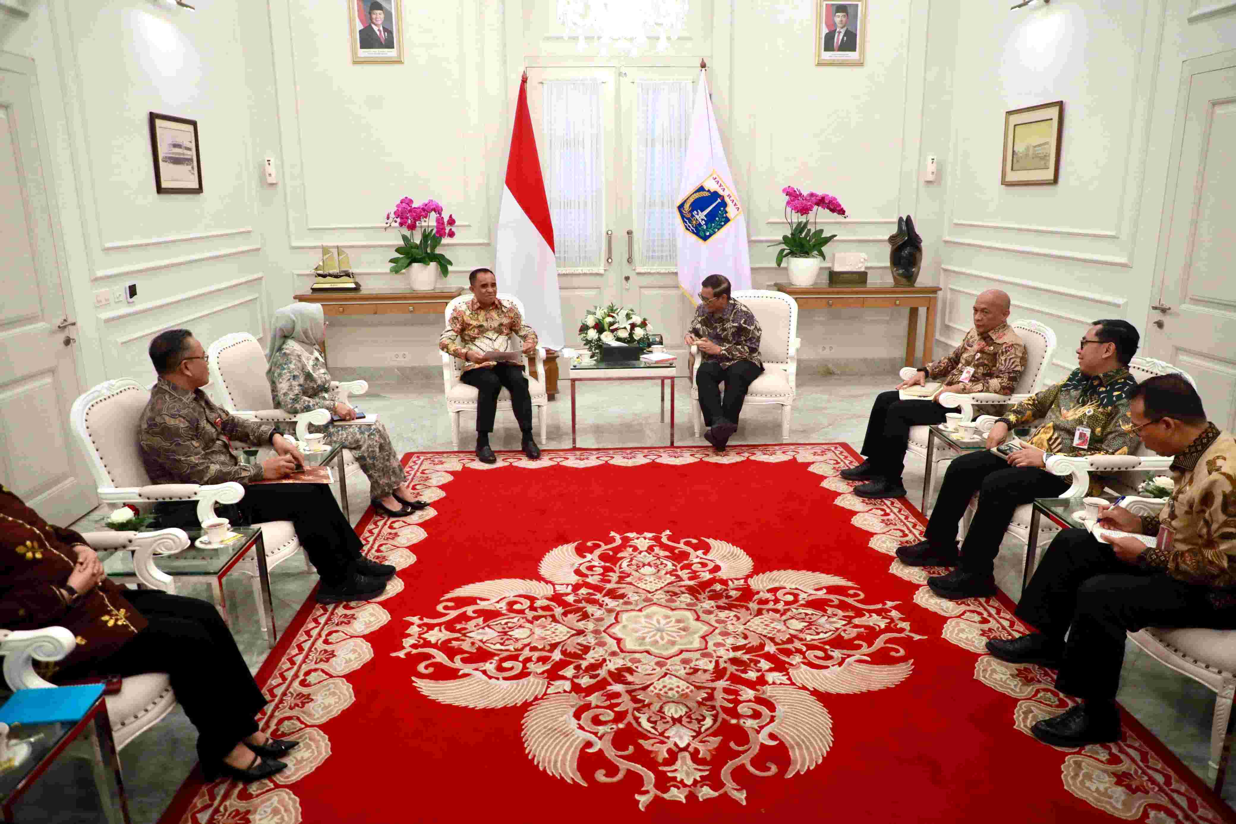 Gubernur DKI Jakarta Bahas Potensi Kerja Sama dengan Gubernur Sulawesi Tengah