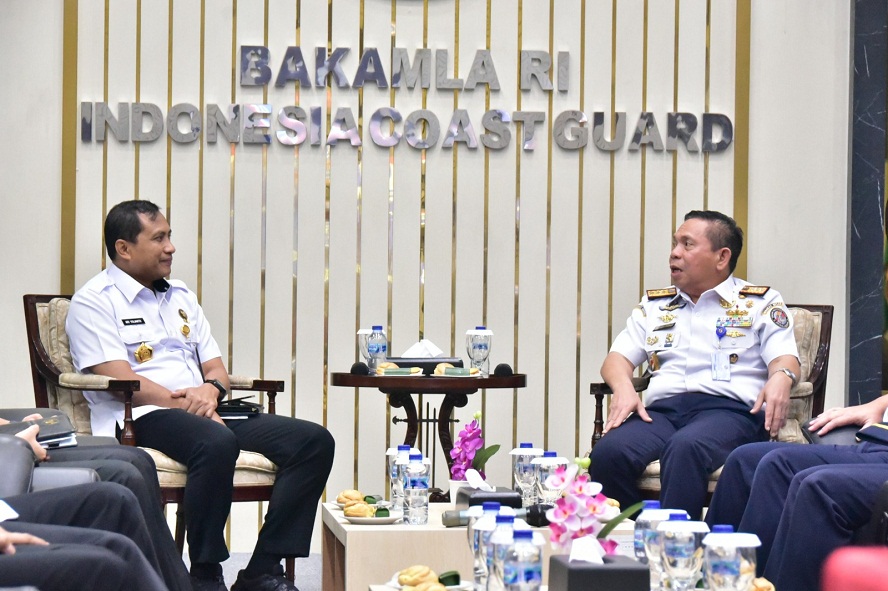 Bakamla RI dan Dewan Pertahanan Nasional Jalin Sinergi, Laksdya Irvansyah Sambut Kunjungan DPN