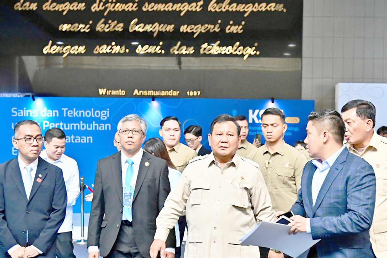 Presiden Prabowo Tidak Mau Sains Dipolitisasi, Sambutan di ITB Disampaikan Tertutup